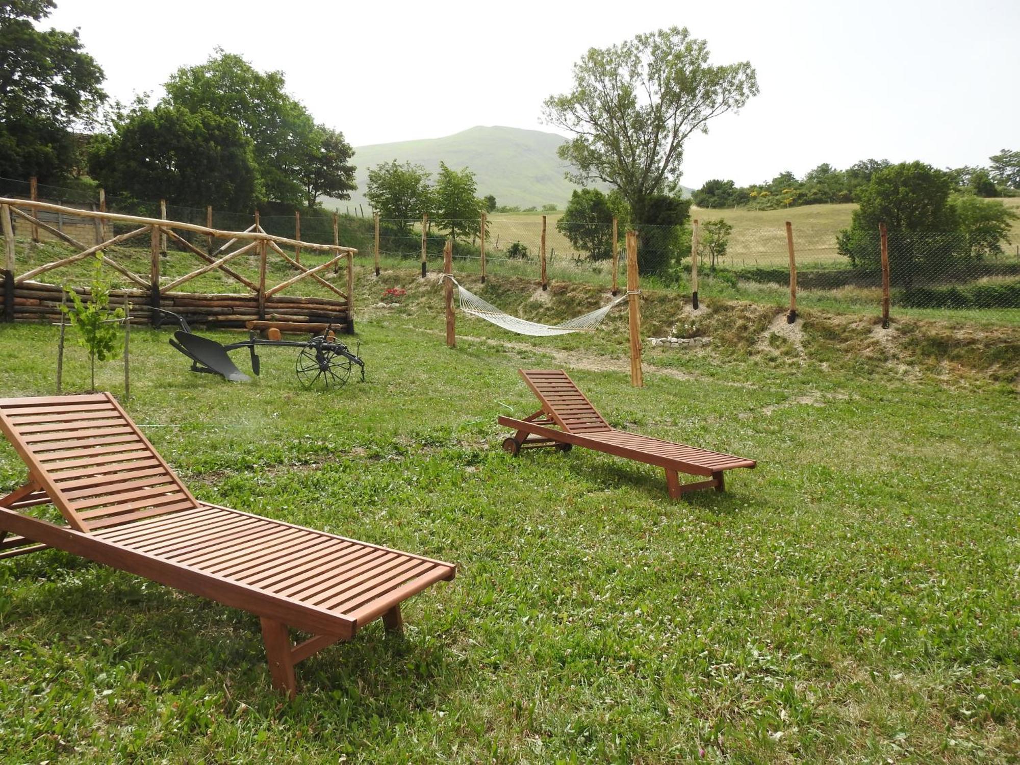 La Fattoria Dei Sibillini Villa Montemonaco Eksteriør bilde